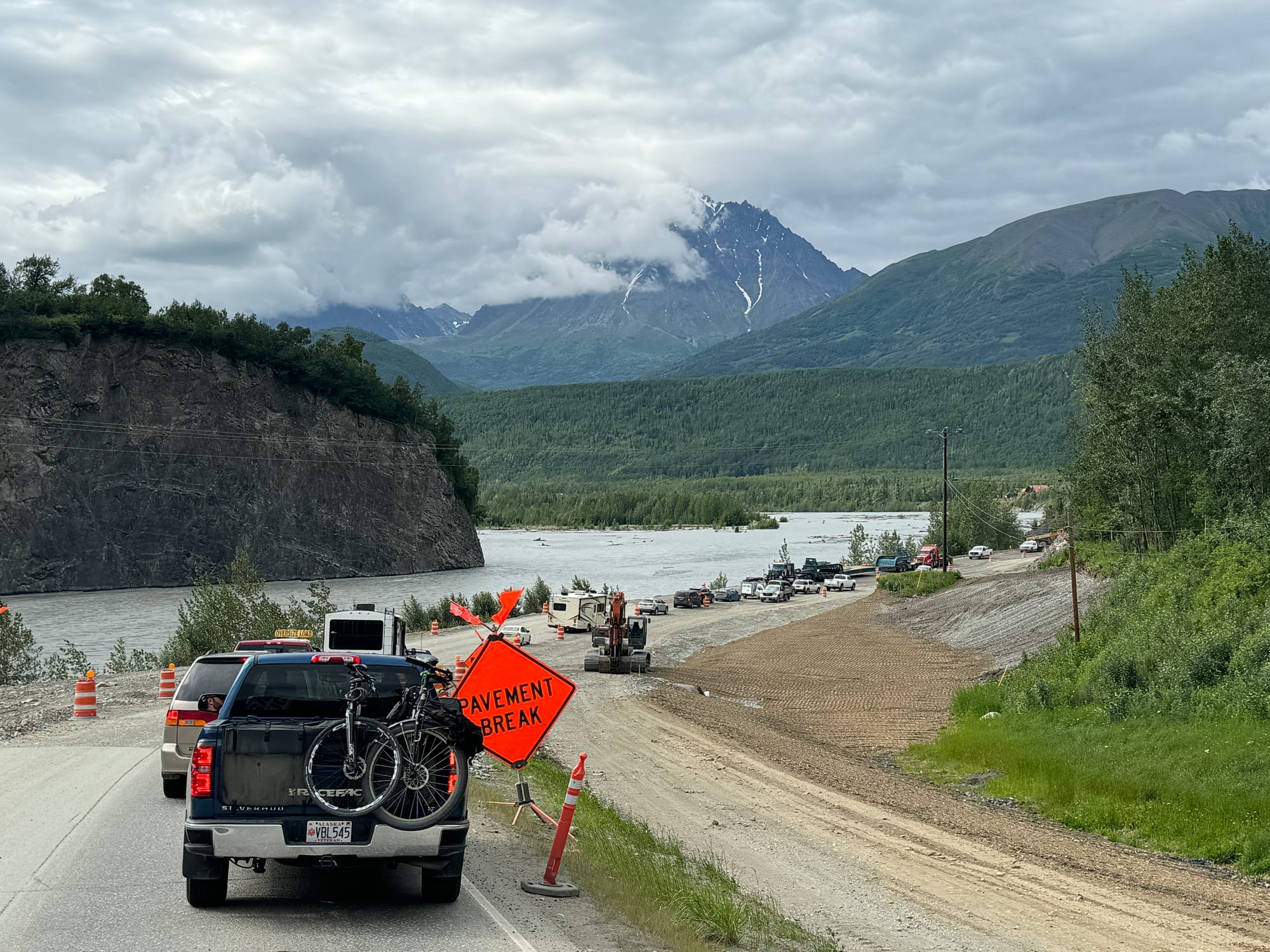 Glacier View car launch faces uncertain future due to ongoing riverbank erosion