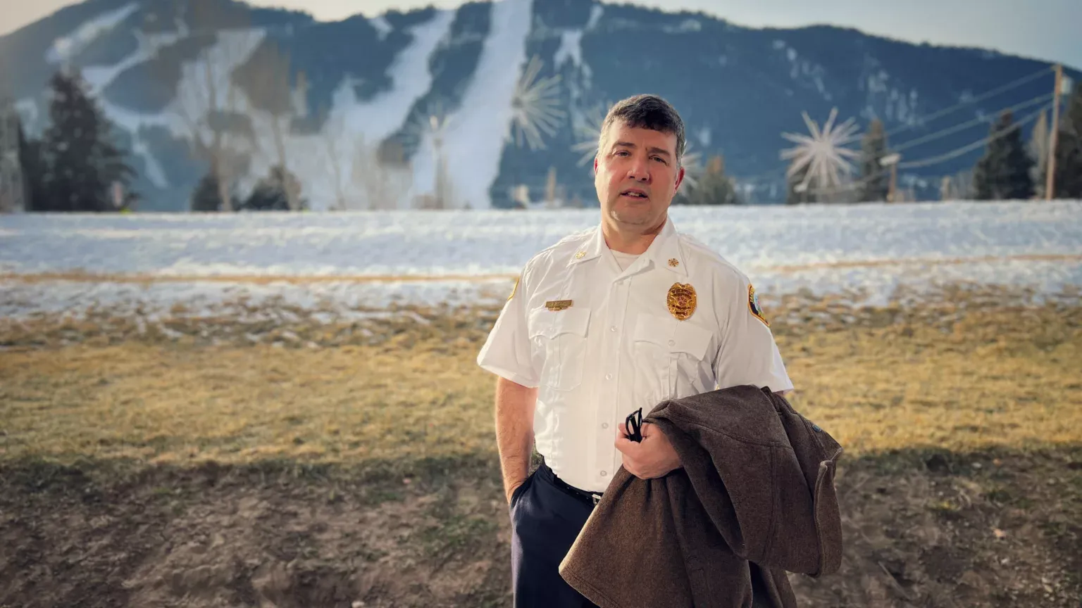 New Palmer City Manager Stephen Jellie, pictured in Wyoming.