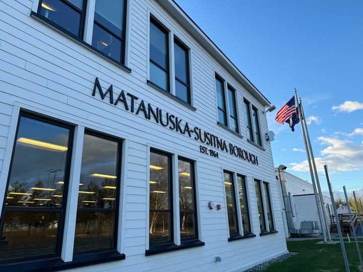 The Matanuska Borough Administration building