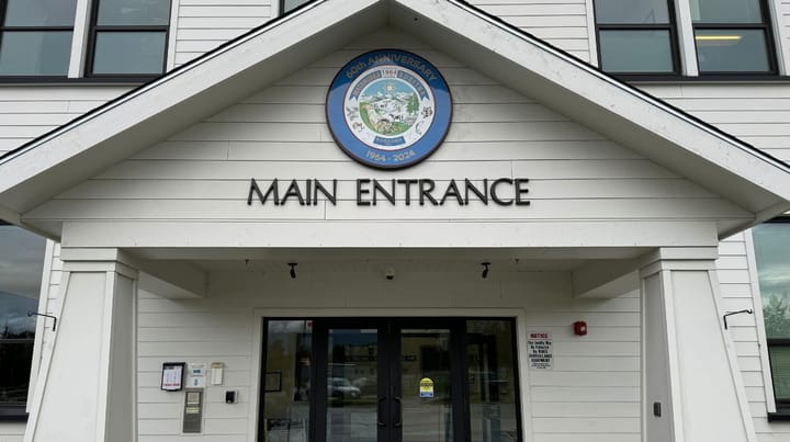 The Matanuska-Susitna Borough Administration Building, photographed Sept. 10, 2024