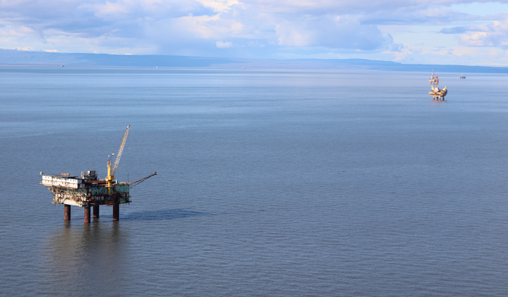 offshore platforms in Cook Inlet