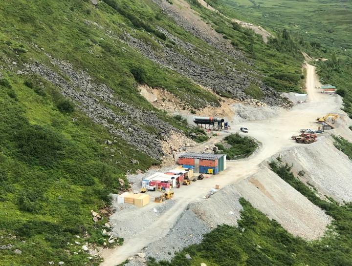 Lucky Shot property on the Willow side of Hatcher Pass