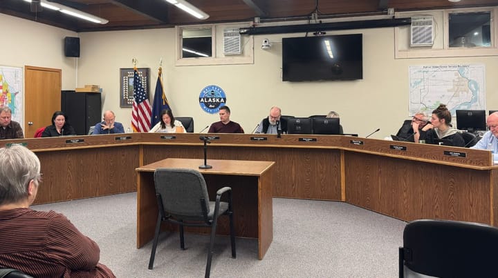 A Palmer City Council meeting on Jan. 14, 2025